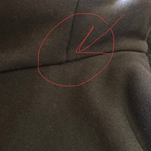 Athleta Pullover Womens S Black Quarter Zip Fleece Lined Pockets Asymmetrical - Picture 7 of 16